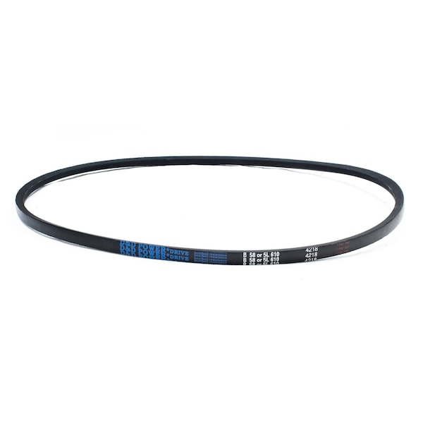 D&D B58/5L610 Classical V-Belt, 61 in Outside Length, 21/32 in Top Width, 1 Ribs B58/5L610 - main